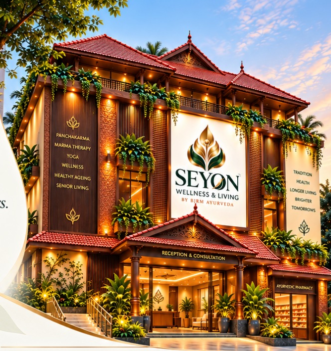 SEYON Wellness and Living building supplied by BJRM